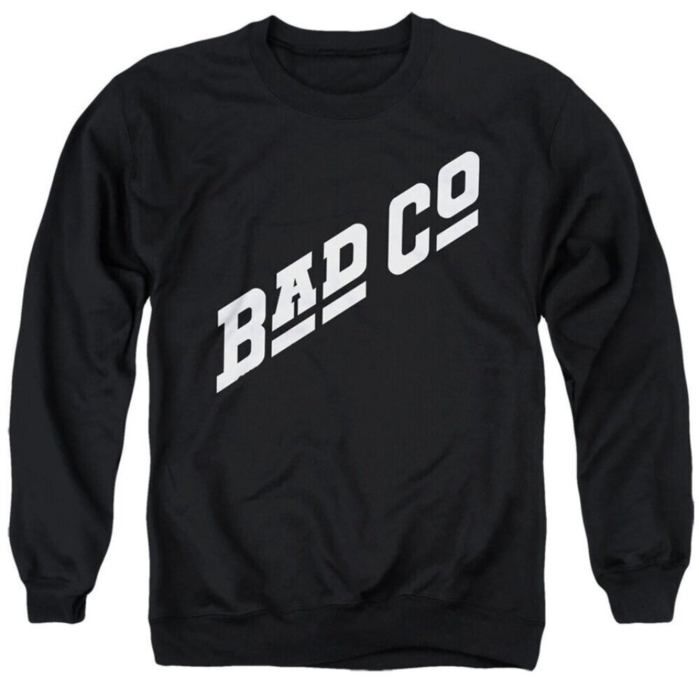 Bad Company Logo Rock Band Sweatshirt Classic Music Lover Crewneck Pullover 05